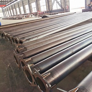 [Hot Item] S355 Galvanized Single-Arm Dual-Arm Stepped Tapered Conical Bracket Lighting Pole