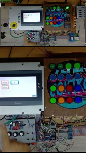 PLC/HMI Samkoon IO analógicas