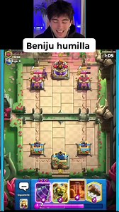 Beni es el más pro de Clash Royale. Enemigo que enfrenta enemigo que humilla sin pudor #clash #six #beniju #clashroyalememes #reels | benijugosiño