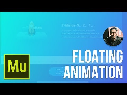 Creating a Floating Animation | Adobe Muse CC Tutorial