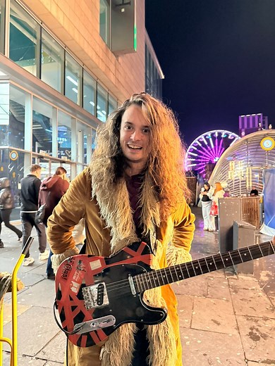 16K views · 247 reactions | Outside Woman Blues . . . . By Cream and sung by Io Palej #cream #glasgow #buskers #buskersofglasgow #scotland #glasgowmusicscene #scottishmusicscene | BuskersofGlasgow | Facebook