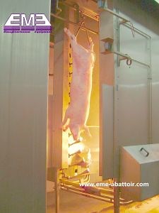 [Hot Item] Professional Abattoir Tools Pig Singeing Furnace Dehairing Machine for Butchery Equipment