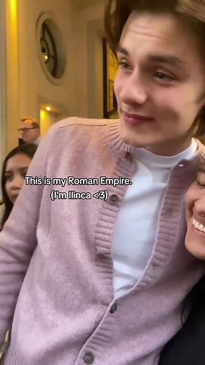 Meeting Louis Partridge - Fangirl Moment with Roman Empire Enola Holmes Actor