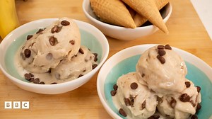 Banana Vegan Chocolate Chip Ice Cream