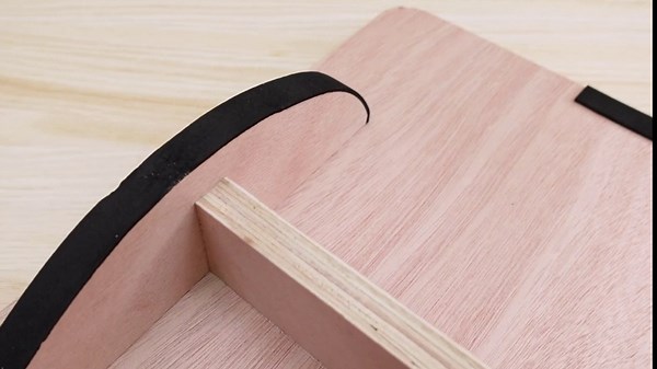 Meooeck 2 Pcs Wooden Balance Board Anti Slip Rocker Board Wood Standing Desk Accessory for Kid Wooden Balance Board for Standing Desk