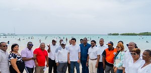 Invertirán 600 millones de pesos en remodelación de playa Boca Chica