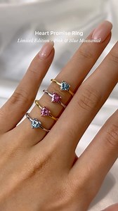 144 reactions · 25 shares | These rings are absolutely beautiful 凉 video doesn’t give justice! Our best-seller promise ring is now available in pink & blue heart cut moissanite  very limited stocks only! Shop directly through our site at pristineparadigm.com  only 1-2 pcs per size! #promisering #jewelryph #moissaniteph #jewelry #diamond #sustainable #moissanite #ThePristineChoice #PristineParadigm #SustainableLuxury | Pristine Paradigm | Facebook