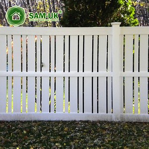 6 X 8 Semi Private Vinyl Picket Fencing Top Veranda