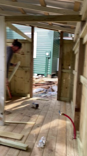 Outdoor Shower/Shed Redo #construction #work #artpentry #skill #quality #carpenter #carpentry #reelsfypシ #virals | Artpentry