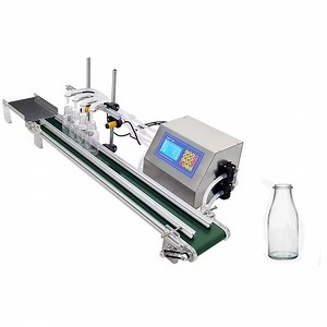 [Hot Item] Table Filling Machine Coconut Oil Filling Machine Perfume Filling Machine with Conveyor