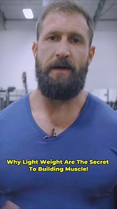 Why Light Weight Are The Secret To Building Muscle! #bodybuilding #muscle #fitness #lightweight #foryou.qaws@ | Ryan Humiston