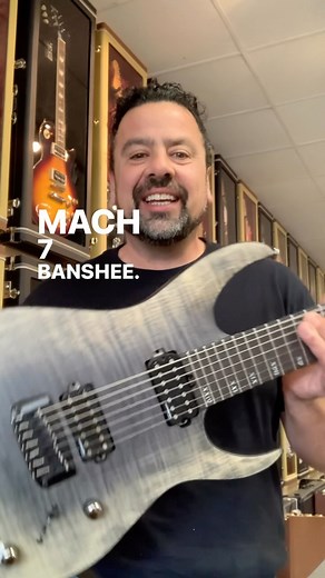 JUST ARRIVED SCHECTER BANSHEE MACH 7 IN FALLOUT BURST MODEL 1412-SHC LANUSIC.COM #schecter @schecterguitarsofficial #schecterguitarsofficial #7stringguitarist #7string #lundgrenpickups #schecter #guitarplayers #youtube #lamusiccanada | L.A. Music