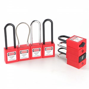 [Hot Item] Durable Colored Plastic Padlock with Key - High Security