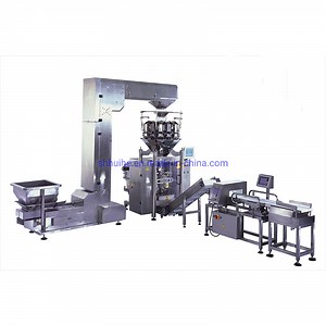 [Hot Item] Automatic Snacks/Potato Chips/Biscuit/Rice/Popcorn/Grains/Seeds/Nuts/Sugar /Dried Fruit/Frozen Food/Fried Fish Skin/Tea Packing Packaging Sealing Machine