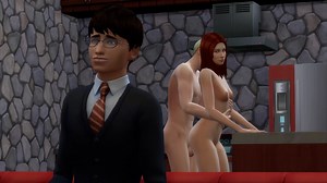 [TRAILER] Draco having sex with Ginny behind Harry Potter's back