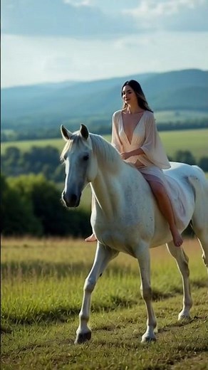 Beautiful Girl Riding Horse | Stunning Horse Riding Moments #HorseGirlVibes
