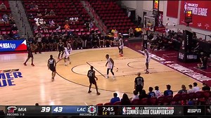 Jay Scrubb with the steal and slam