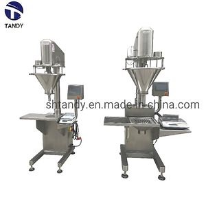 [Hot Item] Semiautomatic Solid Drink Powder Screw Dosing Filler Machine