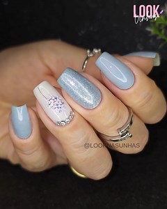 82K views · 1.6K reactions | Azul clarinho冀 | Look nas Unhas | Facebook