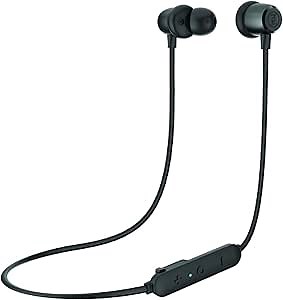 Cambridge Soundworks Angle 3 BudZ Bluetooth Headphones - Noise Cancelling Wireless Earbuds with 8Hr Total Playtime - IPX7 Certified Waterproof Ear Buds by OontZ (Black)