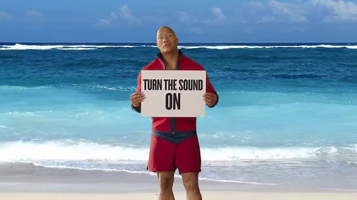 What Dwayne said. Sound on, beaches 🔊. #BeBaywatch on May 29. | Baywatch