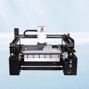 [Hot Item] Small SMT Line Desktop Pick and Place Machine Prototype SMT Machine Automatic Electronics Production Machinery 3heads SMT Chip Mounter for Prototype SMT Line