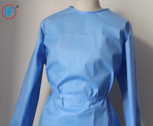 [Hot Item] Disposable Medical Reinforced Fabric Surgeon Gowns Standard Sterile Surgical Gowns for Hospital