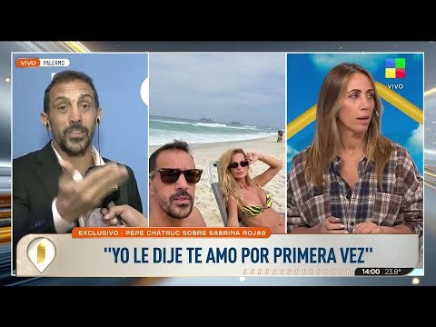 ❤️‍🔥 CHATRUC habló de su romance con SABRINA ROJAS: "Tenemos exclusividad"
