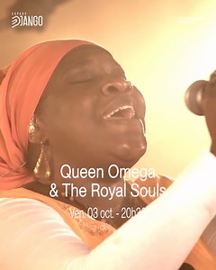 👑✨Deux reines, une seule vibration. Rendez-vous le 03 octobre avec Jeneile QueenOmega Osborne & Mama Sun System ! 🎟️ Plus d’infos et billetterie : bit.ly/queenomega-mamasunsystem 🎉 Événement Facebook : fb.me/e/8ynSKS2rc | Espace Django - Strasbourg