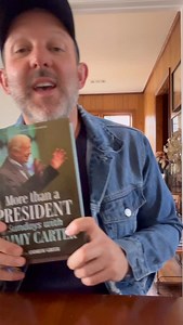 The new book, More Than a President: Sundays with Jimmy Carter is out now on Mercer University Press. Get your copy wherever you buy the book you love. Or your autographed copy exclusively at SundaysWithJimmyCarter.com. Give the gift of More than a President this Christmas. #JimmyCarter #MoreThanAPresident #SundaysWithJimmyCarter | Andrew Greer
