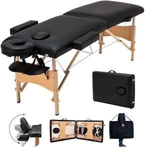 Folding Massage and Therapy Bed Portable Handheld Home Massage Bed