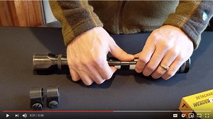 Vintage Gun Scopes — Quick Tip: Install Weaver Rings Without Scratching the Tube