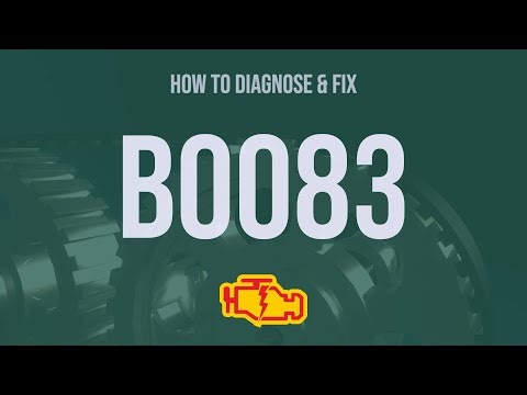 How to Diagnose and Fix B0083 Engine Code - OBD II Trouble Code Explain