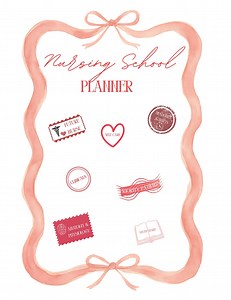 Nursing Student Planner, Digital iPad Goodnotes PDF - Etsy Canada