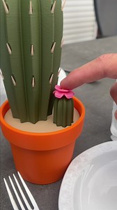 Toothpick Dispenser Cactus🌵🤩#layerworks #cactus #toothpick #dispenser #3dprinting Makerworld model number: 1534065