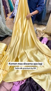25K views · 1.3K reactions | Update new color of satin silk premium ✨ #Kainpolosan #pusatkainmurah #seragambridesmaids #ootdseragaman #seragamkeluarga seragambridesmaids insipirasikebaya kainmurah insipirasibridesmaids kainfuring bahanpolosan couplekeluarga kainsatin | Toko Rk Rumahkain Textile | Facebook