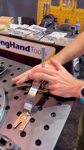 3.2M views · 307 reactions | Simple clamp. Very human. Magnetic. @strong_hand_tools booth at @semashow #clamp #springclamp #welding #fabricator #fabshop #welder #weldingtable #automotive #builder #semashow #sema2024 | TOOLS by Design | Facebook