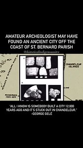 👀 ST. BERNARD PARISH, La. — An amateur archeologist says he’s discovered the ruins of an ancient civilization off the coast of St. Bernard Parish. He claims there are large underwater granite mounds near the Chandeleur Islands that may have once been the site of the lost city. The Chandeleur Islands are a chain of uninhabited barrier islands located in the Gulf of Mexico, 50 miles east of New Orleans. #pyrimids #mounds #ancientcivilization #underwater #ruins #stbernardparish #historicalindigeno