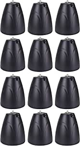 Amazon.com: Rockville PEN-65T Black 6.5" 70V/100V/8-Ohm Hanging Pendant Speakers, Clear Sound, Easy Install, Durable Build, Perfect for Restaurants and Bars (12 Item) : Electronics