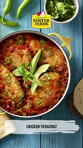1.5K views | Happy National Hispanic Heritage Month! Celebrate with our tasty Chicken Veracruz. This simple recipe has a perfect blend of flavors to make a delicious dish. For full recipe & more Hispanic recipes, https://bit.ly/48eundp! #fosterfarms #nationalhispanicheritagemonth #hispanic #heritage #hispanicrecipes #chicken #chickenrecipes #delicious #flavorful #lunch #dinner #dinnerideas #dinnerrecipes #food #foodie #foodstagram | Foster Farms | Facebook