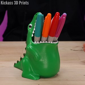This gluttonous dinosaur is hungry 🦖 | Kickass 3D Prints