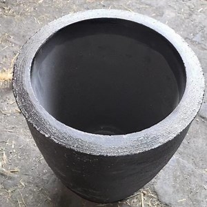 [Hot Item] Silicon Carbide Graphite Crucible Isostatic Pressure Silicon Carbide Crucible Efficient Melting Aluminum Copper Sic Refractory Graphite Crucible