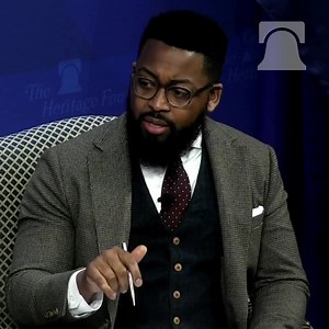 3.5K views · 129 reactions | Brutal reality check from Delano Squires on feminists and transgenderism: "...those women, those sort of apostles of second wave feminism have finally found a group of men they can submit to." - Delano Squires | The Heritage Foundation | Facebook