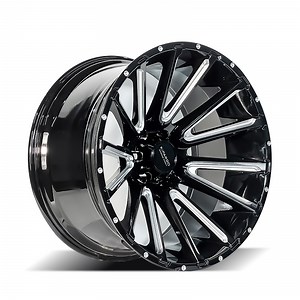 [Hot Item] Deep Concave 20 22 Inch Negative Offset-44 Alloy Wheel Rims 4X4 Pickup SUV Wheels