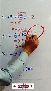 Addition of Numbers with Different Signs | Easy Explanation for Beginners #maths