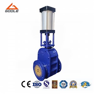 [Hot Item] Pneumatic Ceramic Double-Disc Gate Valve (GAZ644TC)