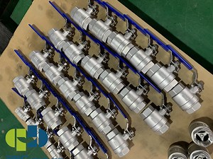 [Hot Item] Female BSPP Threaded Ball Valve with Lockable Hand Lever