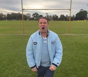 3.5K views · 72 reactions | Blues fans when they see Gnocchi predicted NSW to win tonight  | The Cast Patrol | Facebook