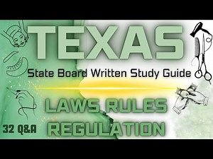 Texas Laws Rules & Regulation Study Guide| Written Test