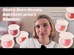 NEW Rare Beauty Soft Pinch Luminous Blush | Every shade swatched, formula comparisons